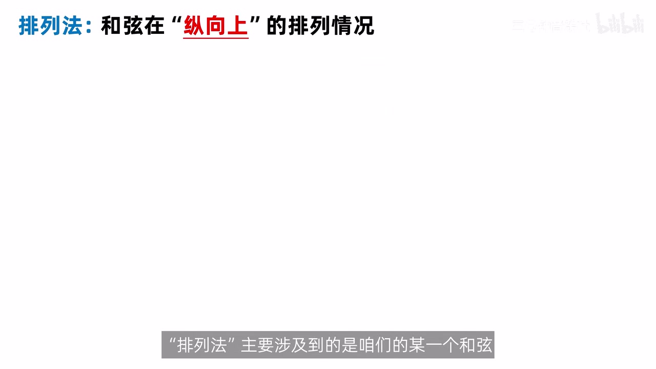课件定义排列法为和弦在纵向上的排列情况