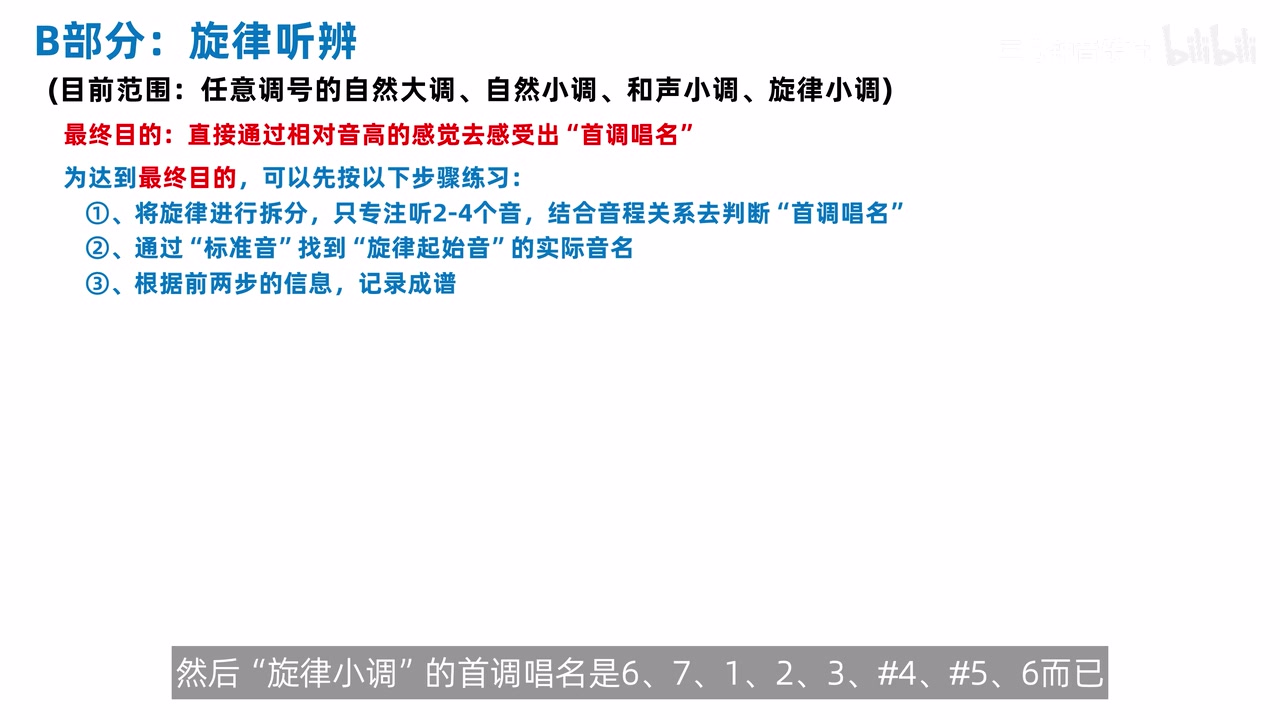 四类调式下仍沿用同一听写流程
